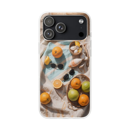 Beach Picnic Scene Phone Case
