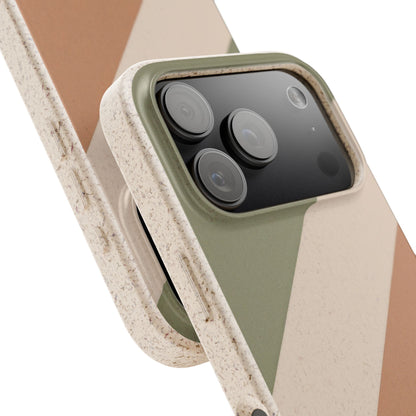 Sage Trail Eco-Friendly iPhone Case - Sustainable Biodegradable Design