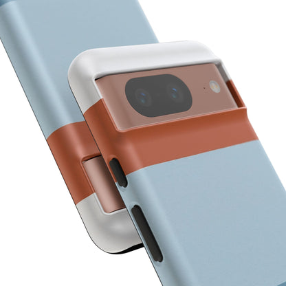 Coastal Block Google Pixel Case - Dual-Layer Matte Protective Cover