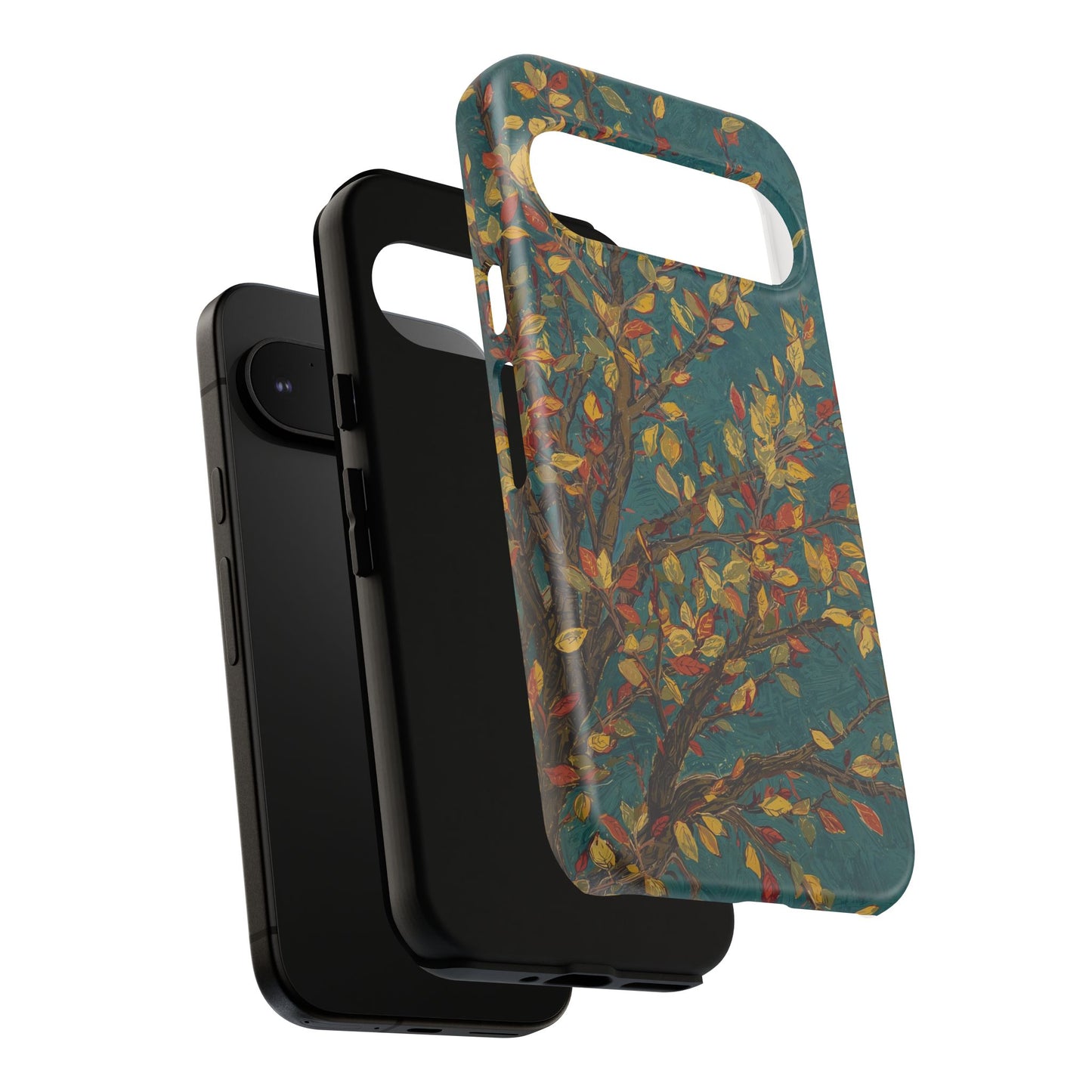 Google Pixel Autumn Blossom Van Gogh Inspired Case