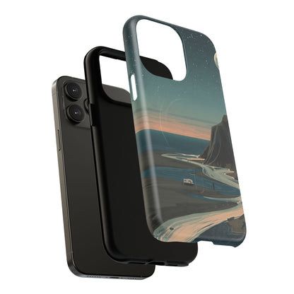 iPhone Moonlit British Cliffs Premium MagSafe Case