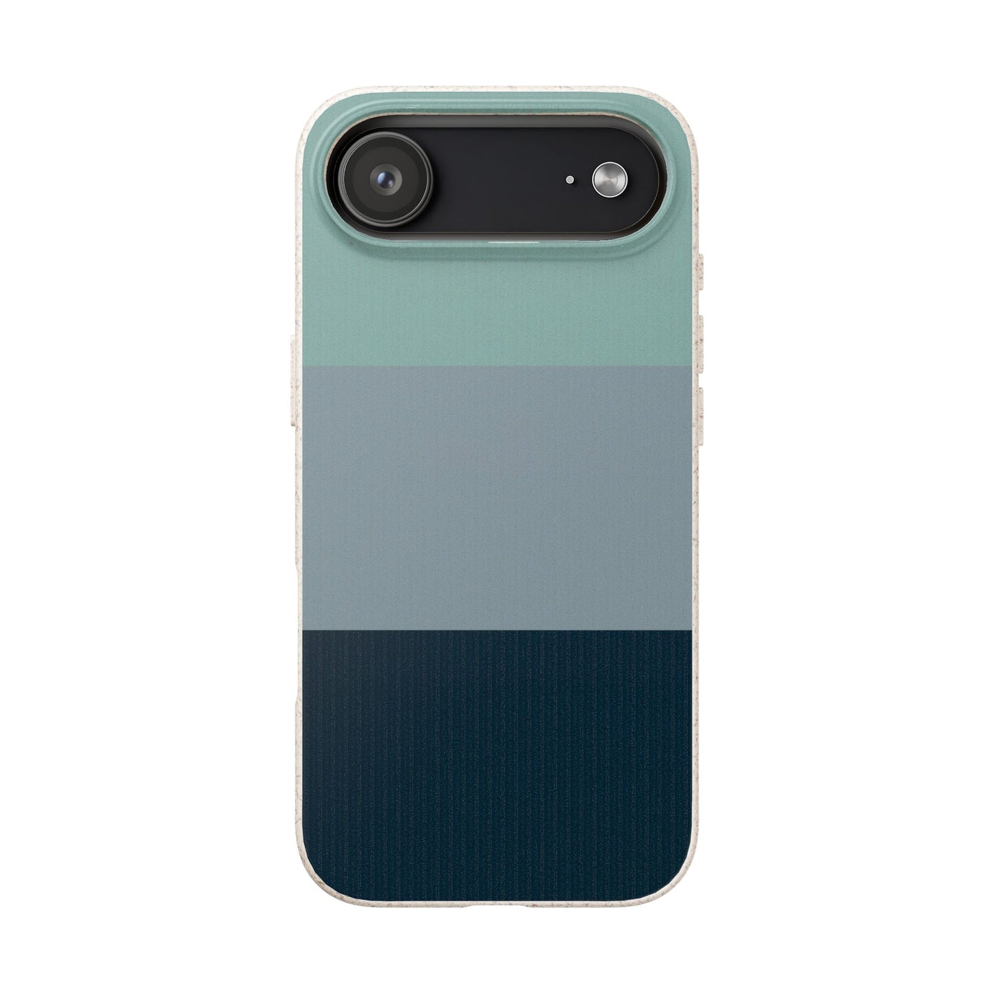 Coastal Fade Eco-Friendly iPhone Case - Sustainable Biodegradable Design