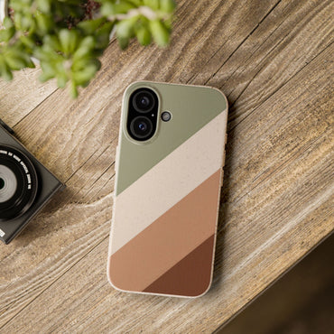 Sage Trail Eco-Friendly iPhone Case - Sustainable Biodegradable Design