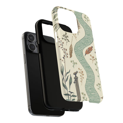 iPhone Canal-Side Botanical Premium MagSafe Case