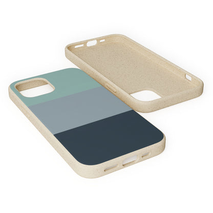 Coastal Fade Eco-Friendly iPhone Case - Sustainable Biodegradable Design