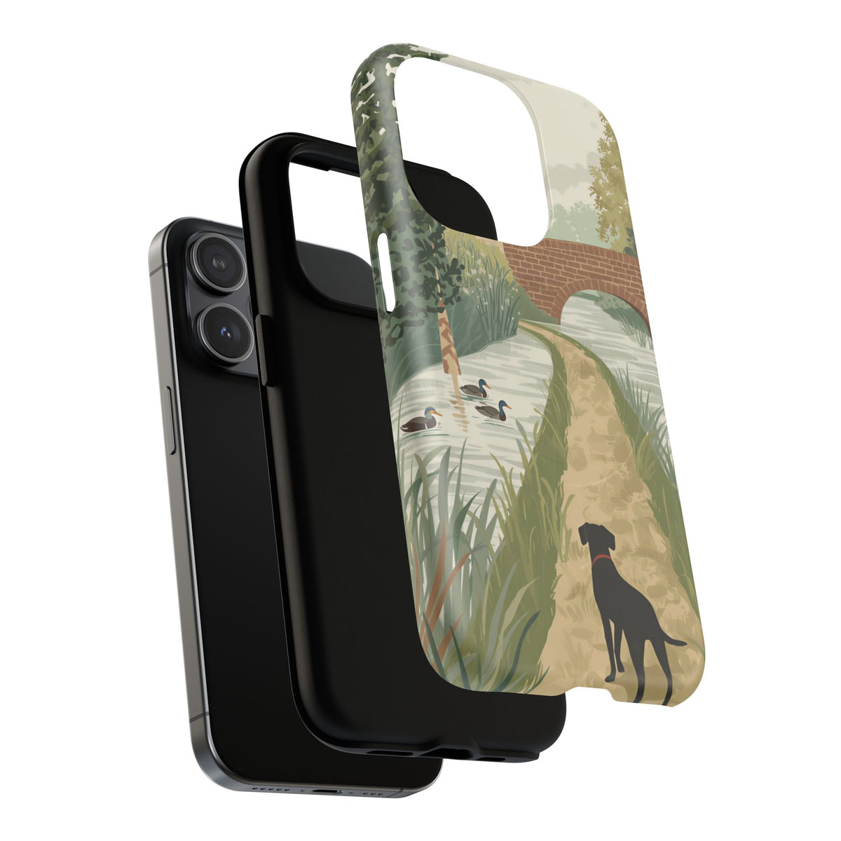 iPhone Towpath Wildlife Walk Premium MagSafe Case