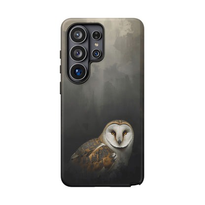 Samsung Galaxy Barn Owl Moody Forest Tough Case