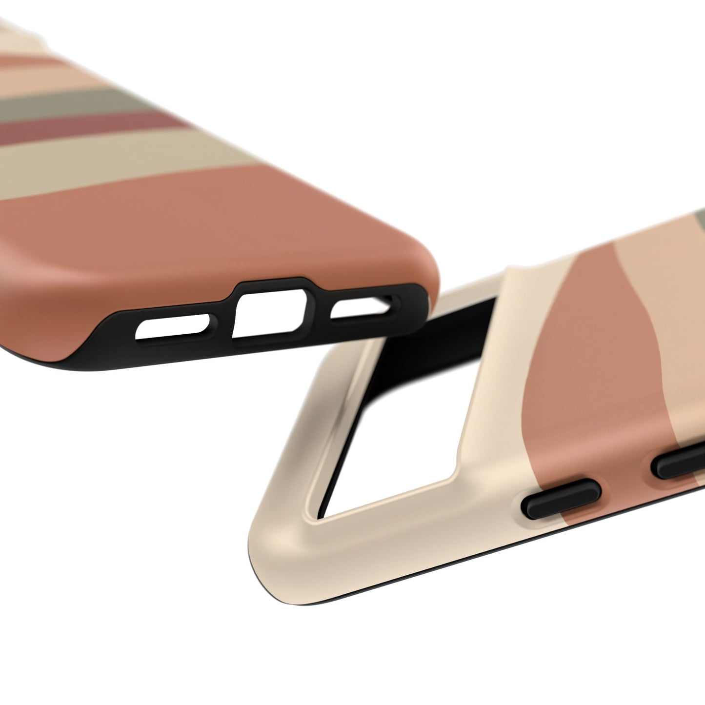 Google Pixel Case - Earthy Wave Stripe