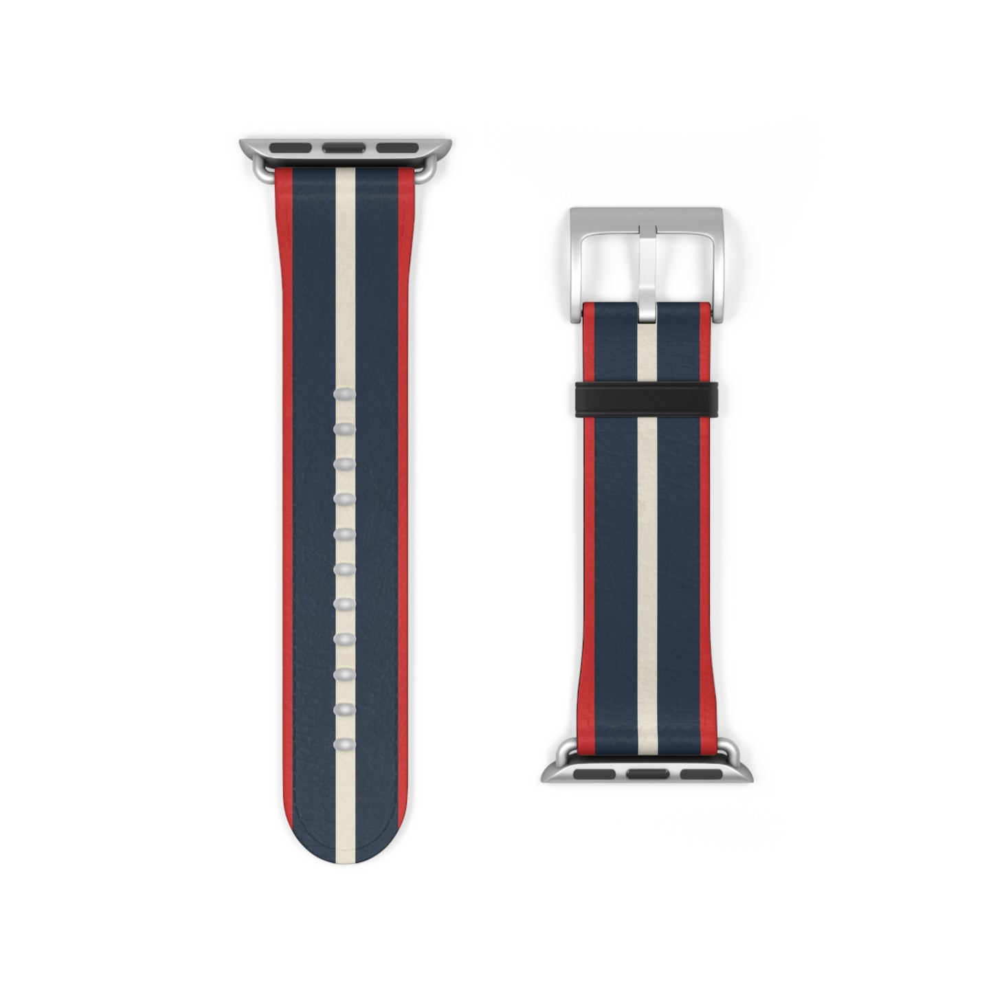 Monaco Stripe Apple Watch Strap - Classic Motorsport Watch Band