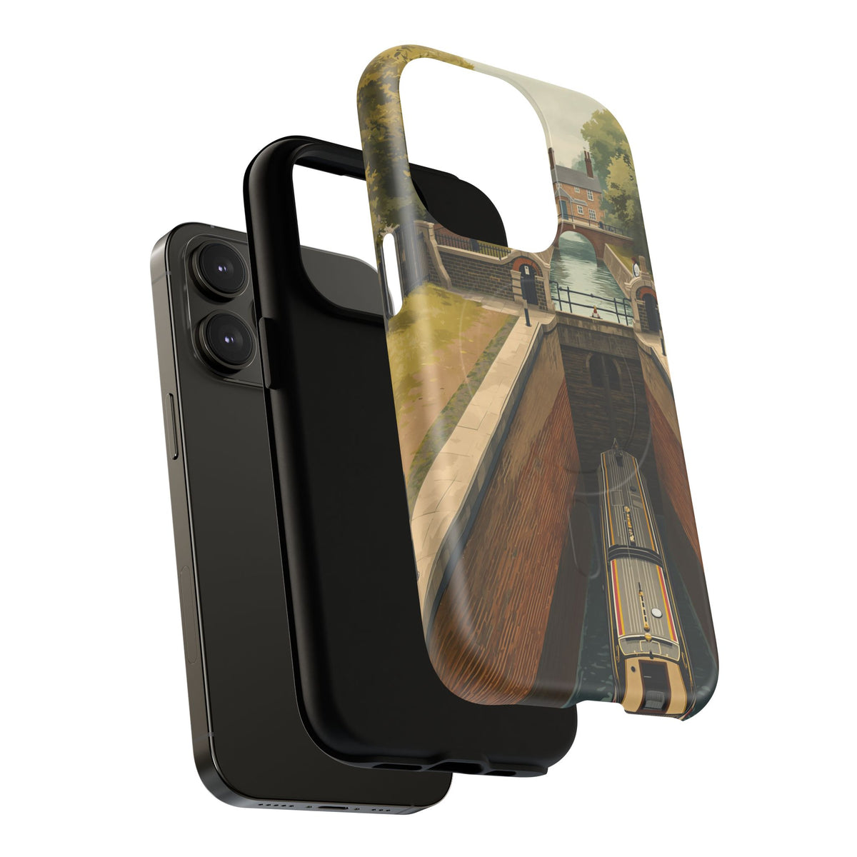 The Lock Keeper’s Vertical Journey Heritage iPhone Case