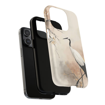 iPhone Elegant Crane Premium MagSafe Case