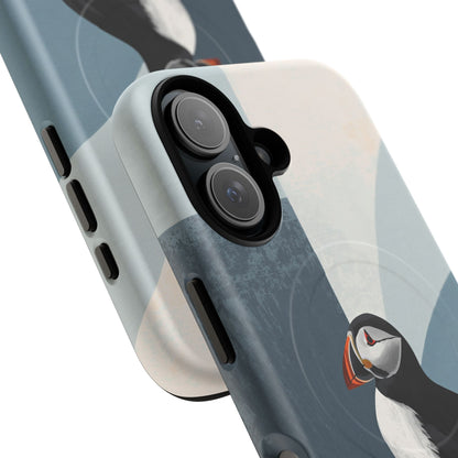 iPhone Abstract Puffin MagSafe Tough Case