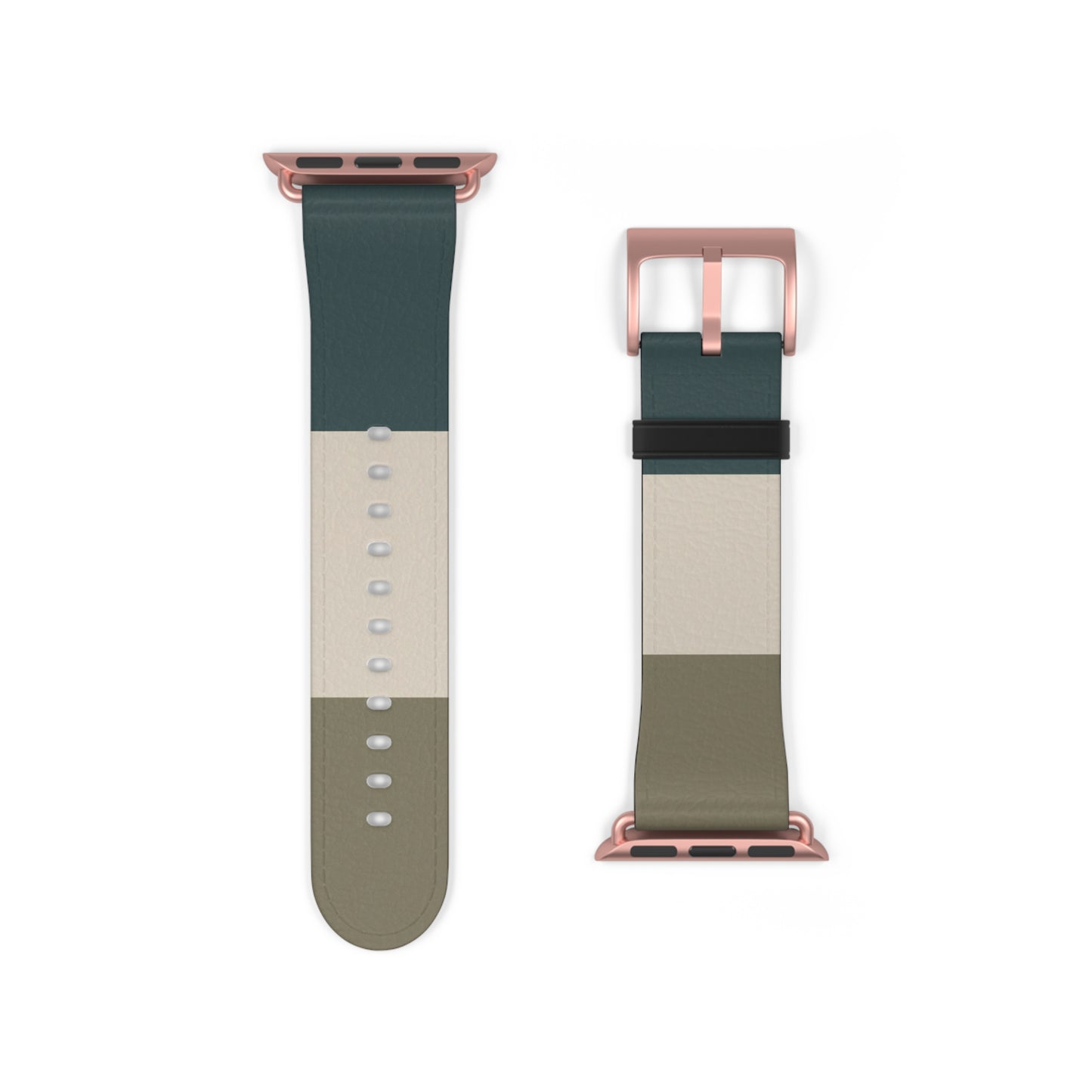 Nordic Coast Apple Watch Strap - Minimal Colour-Block Watch Band