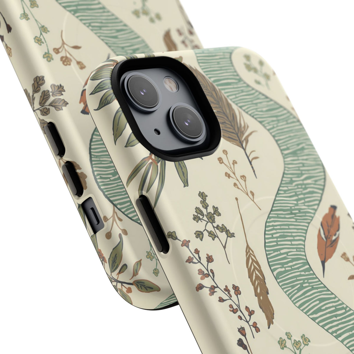 iPhone Canal-Side Botanical Premium MagSafe Case