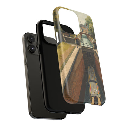 The Lock Keeper’s Vertical Journey Heritage iPhone Case