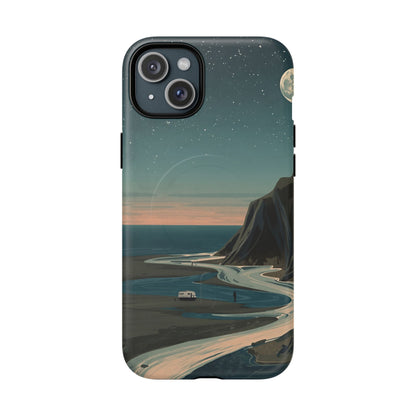 iPhone Moonlit British Cliffs Premium MagSafe Case