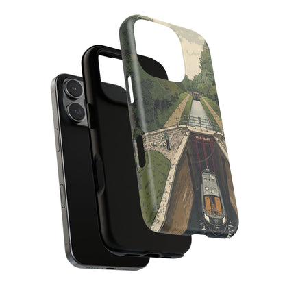 iPhone Heritage Canal Lock Flight Premium MagSafe Case