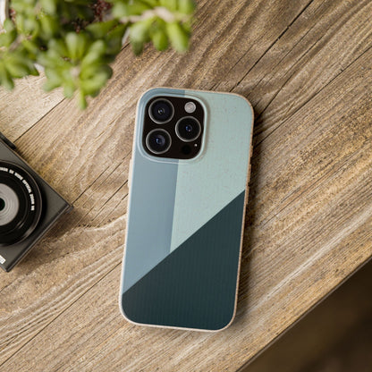 Icebound Angle Eco-Friendly iPhone Case - Sustainable Biodegradable Design