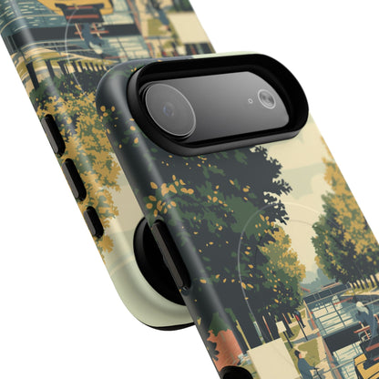 iPhone Towpath Lock Audience Premium MagSafe Case