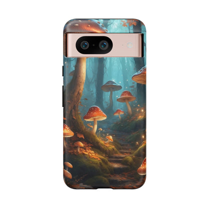 Google Pixel Case - Enchanted Forest Mushroom Path