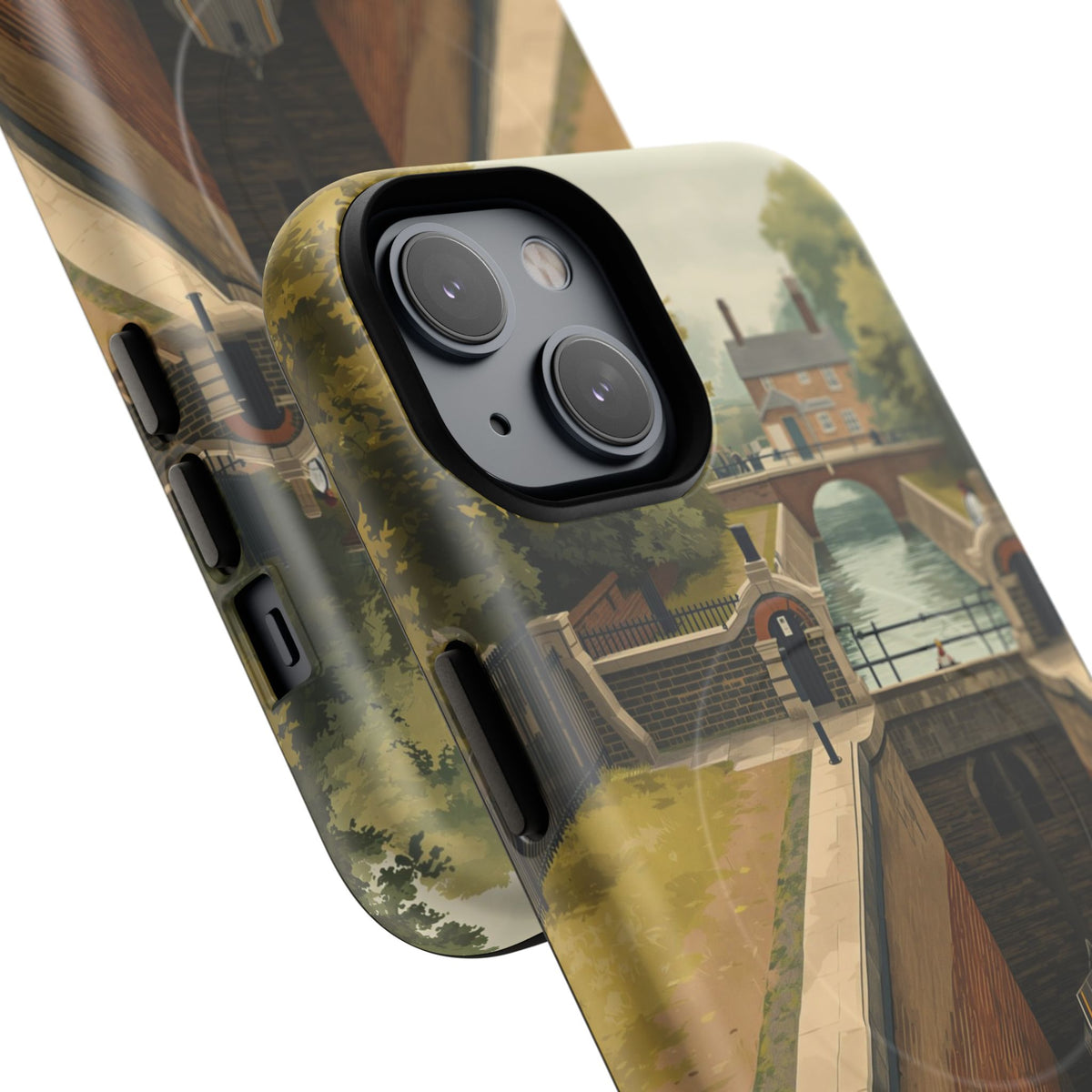 The Lock Keeper’s Vertical Journey Heritage iPhone Case