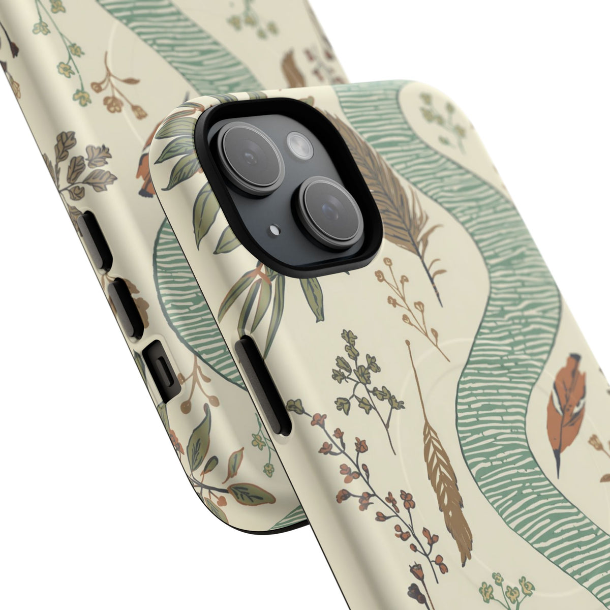 iPhone Canal-Side Botanical Premium MagSafe Case