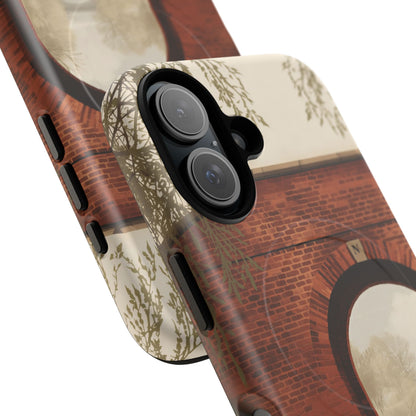 Willow Canal Bridge Passage iPhone Case – Heritage Waterway Design