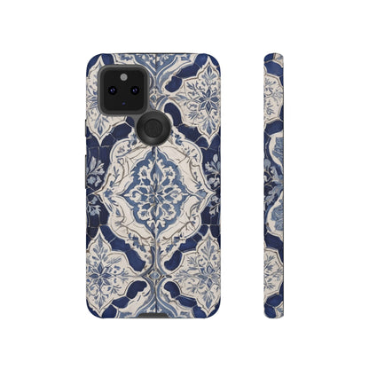 Google Pixel Case - Blue Moroccan Tile