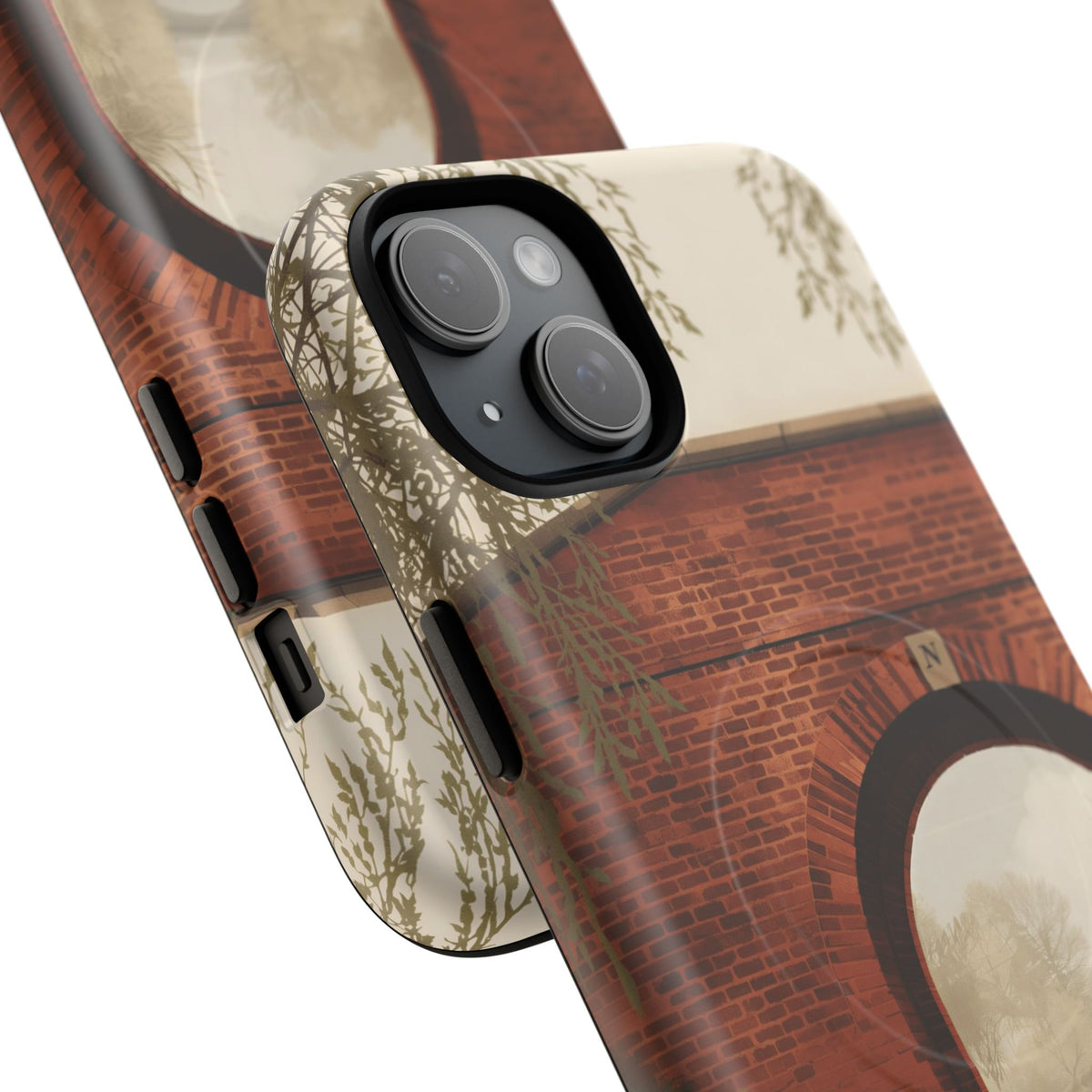 Willow Canal Bridge Passage iPhone Case – Heritage Waterway Design