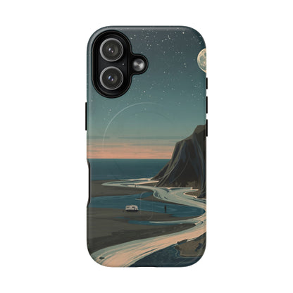 iPhone Moonlit British Cliffs Premium MagSafe Case