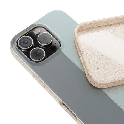 Arctic Line Eco-Friendly iPhone Case - Sustainable Biodegradable Design