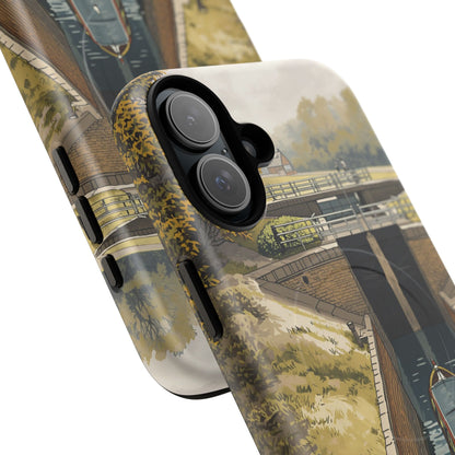 iPhone Heritage Canal Lock Flight Premium MagSafe Case