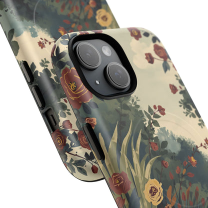 iPhone Porthole Canal Garden Premium MagSafe Case
