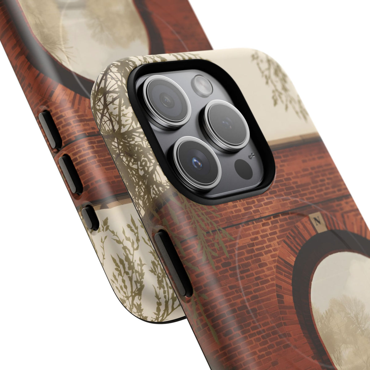 Willow Canal Bridge Passage iPhone Case – Heritage Waterway Design