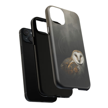 iPhone Moody Barn Owl Premium MagSafe Case