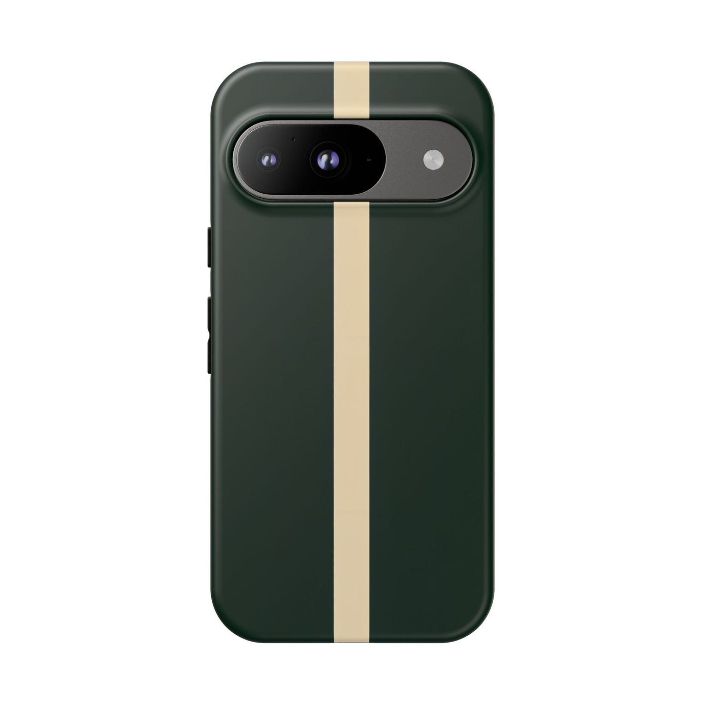 Google Pixel Case - British Racing Green Stripe Design