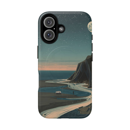 iPhone Moonlit British Cliffs Premium MagSafe Case