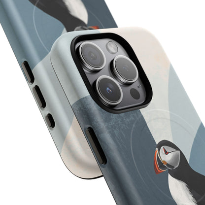 iPhone Abstract Puffin MagSafe Tough Case
