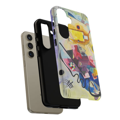 Samsung Galaxy Kandinsky Abstract Art Phone Case - Colourful Matte Tough Protective Cover