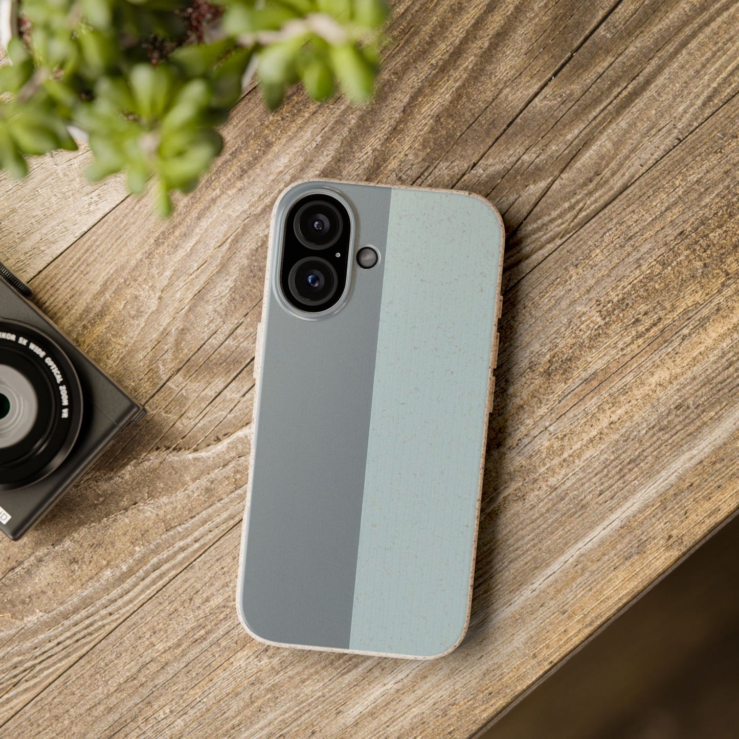 Arctic Line Eco-Friendly iPhone Case - Sustainable Biodegradable Design