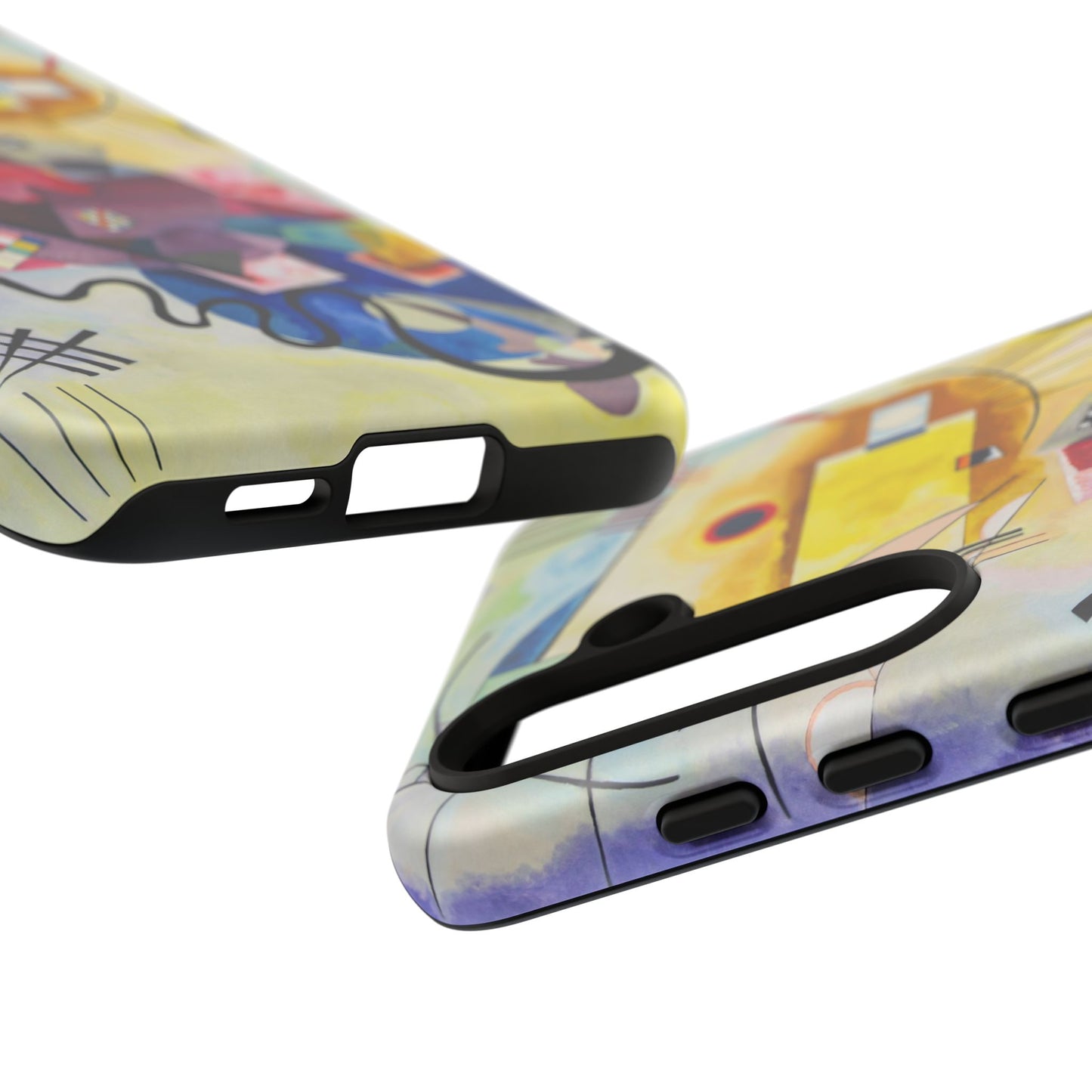 Samsung Galaxy Kandinsky Abstract Art Phone Case - Colourful Matte Tough Protective Cover