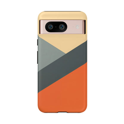 Ember Angle Google Pixel Case - Dual-Layer Shockproof Matte Cover