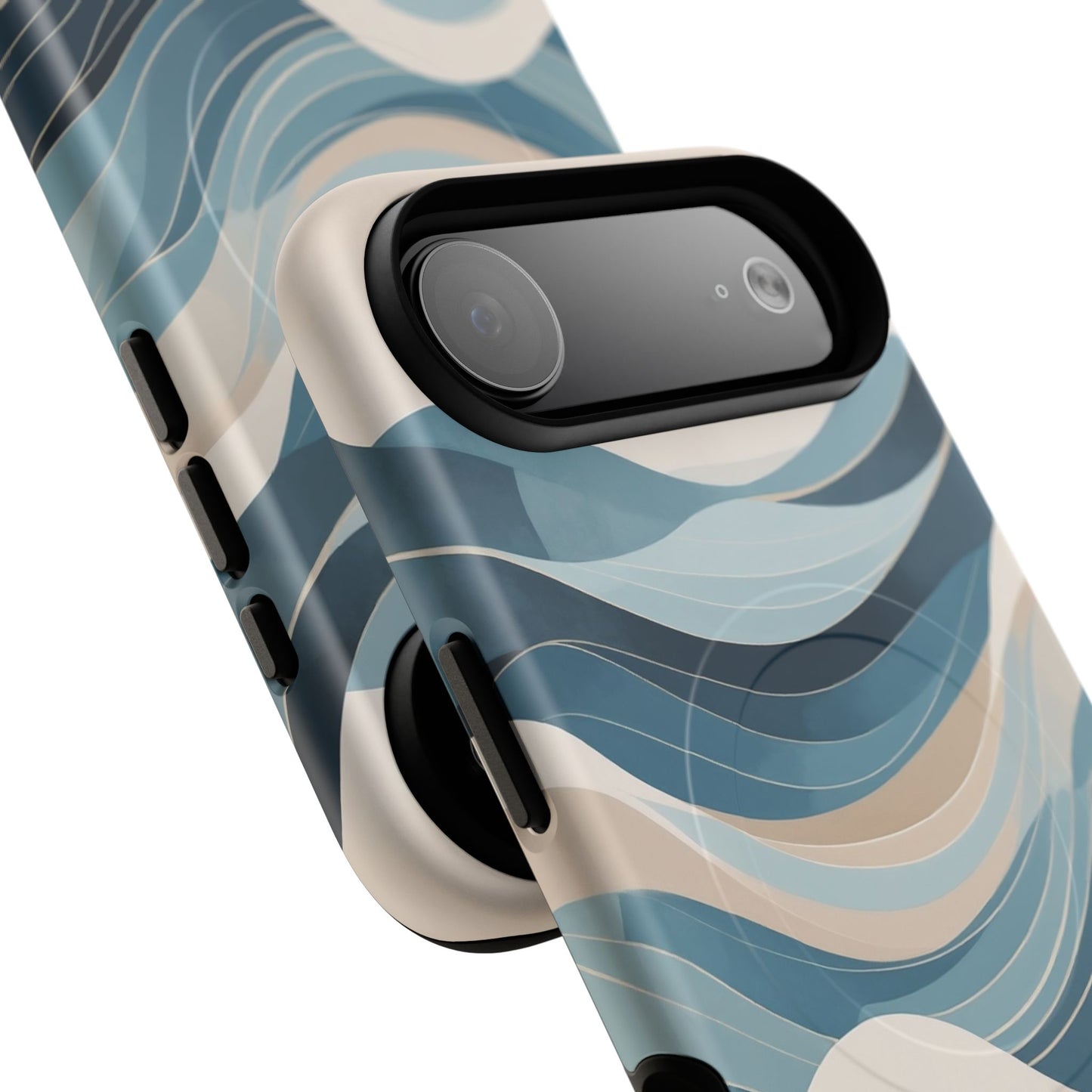 Coastal Drift Wave iPhone Case - Premium MagSafe Protective Cover