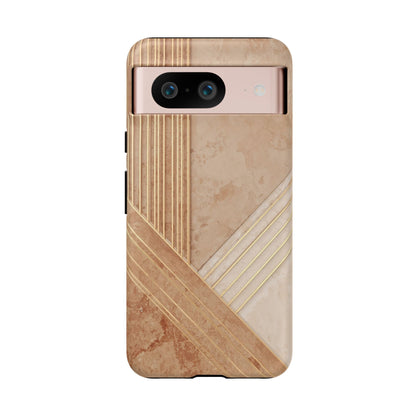 Google Pixel Case - Art Deco Marble