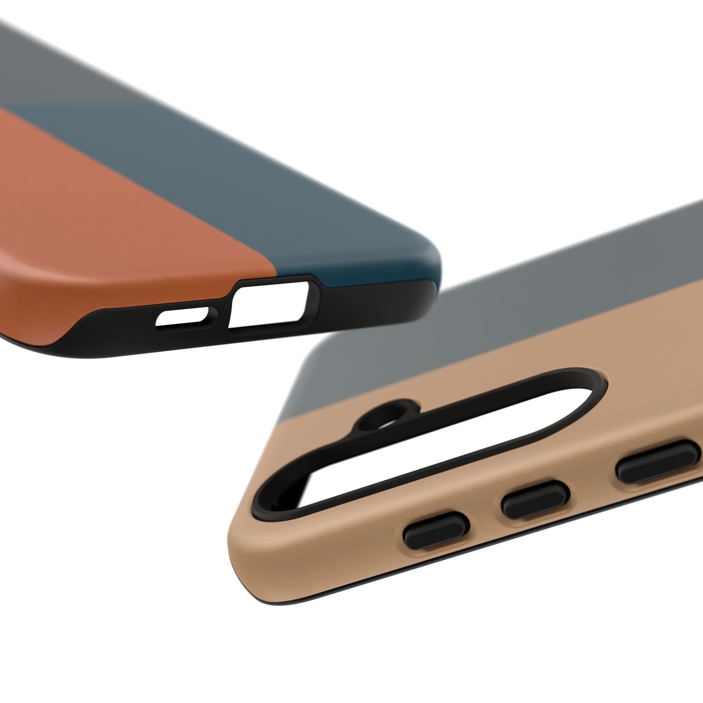 Samsung Galaxy Mid Century Colour Block Case - Matte Tough Protective Cover