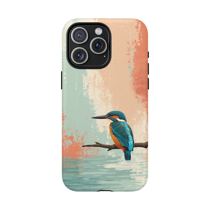 iPhone Bright Abstract Kingfisher Premium MagSafe Case
