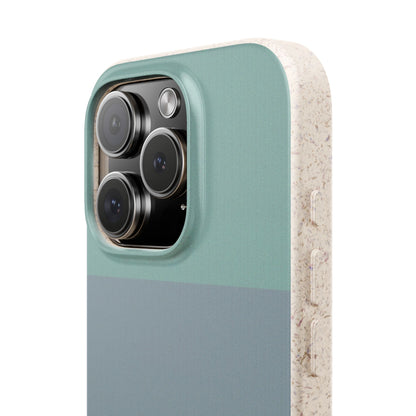 Coastal Fade Eco-Friendly iPhone Case - Sustainable Biodegradable Design