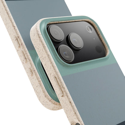 Coastal Fade Eco-Friendly iPhone Case - Sustainable Biodegradable Design