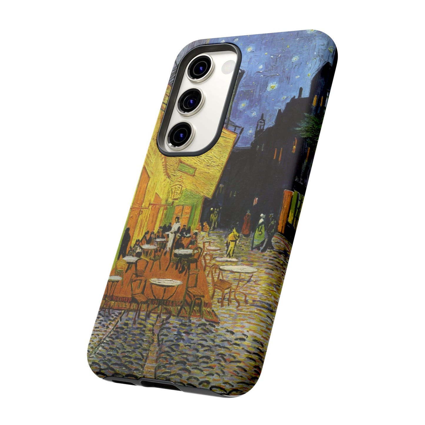 Samsung Galaxy Van Gogh Cafe Terrace Phone Case - Night Art Matte Tough Protective Cover