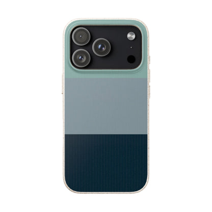 Coastal Fade Eco-Friendly iPhone Case - Sustainable Biodegradable Design